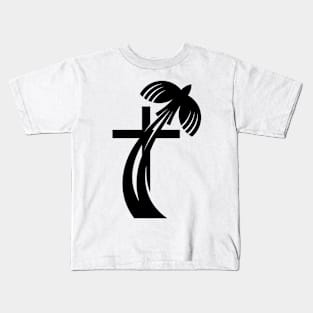 Dove and flame - symbols of the Holy Spirit Kids T-Shirt